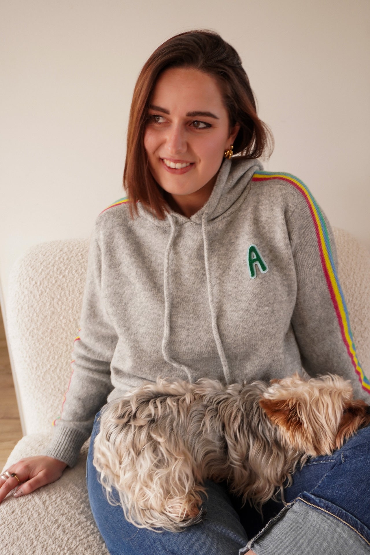 Pull Mariela Gris chiné