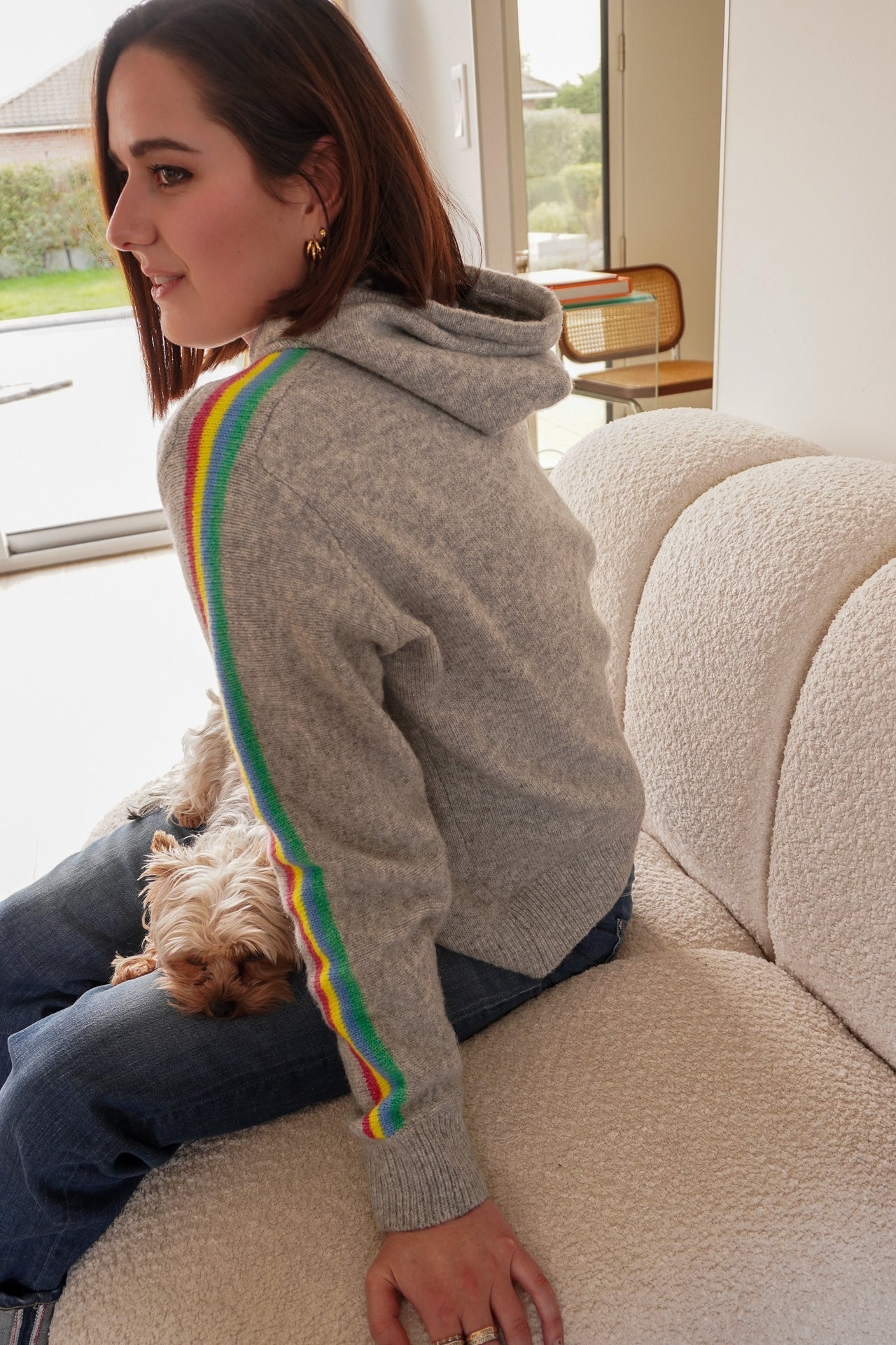 Pull Mariela Gris chiné